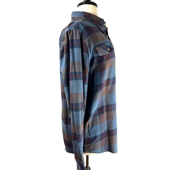 Legendary Whitetails Plaid Flannel Button down Shirt, Men's Size Large - Picture 3 of 15